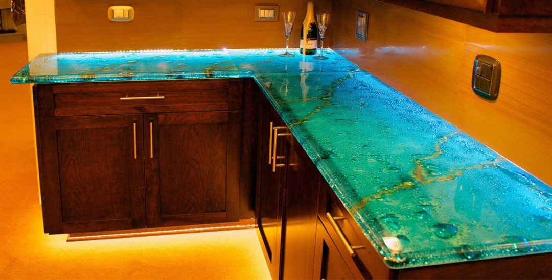 kitchen and bathroom countertops