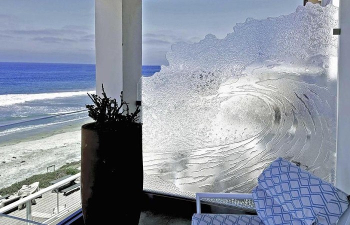 etched glass sea turtle by jay hoyt curtis